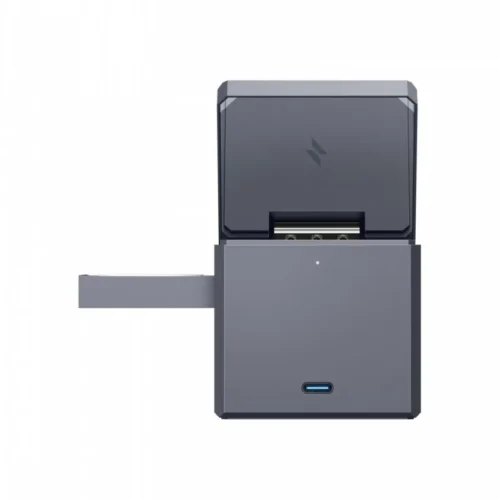 Anker 3-in-1 Cube MagSafe сив