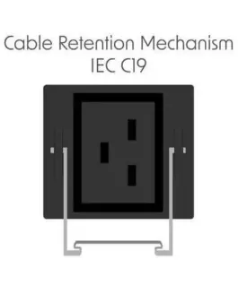 Alternative view of PowerWalker разклонител за шкаф pdu 19 16a 20x iec c13 4 x iec c19 3m IEC C20 miernik вертикален
