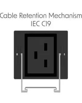 Alternative view of PowerWalker разклонител за шкаф pdu 19 16a 20x iec c13 4 x iec c19 3m IEC C20 miernik вертикален
