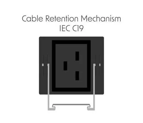 Alternative view of PowerWalker разклонител за шкаф pdu 19 16a 20x iec c13 4 x iec c19 3m IEC C20 miernik вертикален