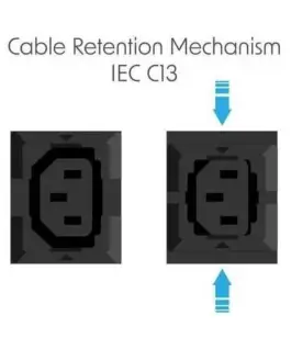 PowerWalker разклонител за шкаф pdu 19 32a 20x iec c13 4 x iec c19 3m IEC 309 miernik