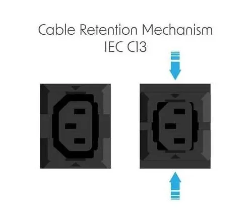 PowerWalker разклонител за шкаф pdu 19 32a 20x iec c13 4 x iec c19 3m IEC 309 miernik