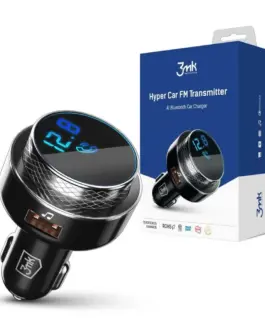 3MK зарядно за кола transmitter 2xUSB-A+TF card +blueto