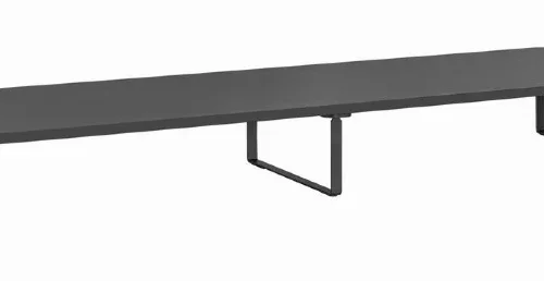 Gembird Monitor stand for 2 screens rectangle черен