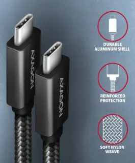 AXAGON BUCM32-CM15AB кабел USB -C USB-C USB3.2 Gen2 1.