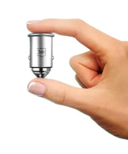 3MK зарядно за кола 30W PD 1xUSB-C+USB-A