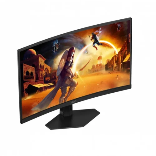 Alternative view of AOC Monitor C27G4ZXE 27 инча Curved Fast VA 280Hz HDMIx2 DP