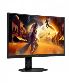 Alternative view of AOC Monitor CQ27G4X 27 инча Curved Fast VA 180Hz HDMIx2 DP HAS