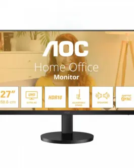 AOC Monitor U27B3AF 27 инча IPS 4K HDMIx2 DP HAS Głośniki