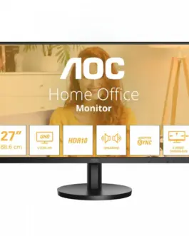 AOC Monitor U27B3A 27 инча IPS 4K HDMIx2 DP Głośniki