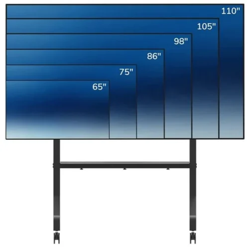 Neomounts Stand LFD FL50-575BL1 LFD/LCD/TV FL50-575BL1 65-100 inch 100×100-1000×600