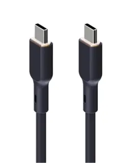 Alternative view of AUKEY CB-SCC241 Circlet Blink Silicone USB C - USB C | 1m | 5A | 240 W PD | 20V