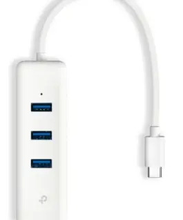 TP-LINK Gigabit Ethernet to USB 3.0 Type C Network адаптер with 3 Port USB 3.0 Hub