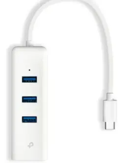 TP-LINK Gigabit Ethernet to USB 3.0 Type C Network адаптер with 3 Port USB 3.0 Hub