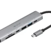 Tracer адаптер A-2 USB Type-C with card reader HDMI 4k USB 3.0 PDW 60W