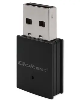 Qoltec адаптер WiFiBT4.0USB 600Mbps wireless