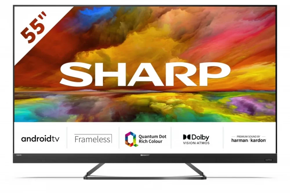 Sharp TV QLED 55 inches 55EQ6EA UHD Android