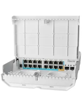 18-портов външен комутатор MikroTik netPower 15FR