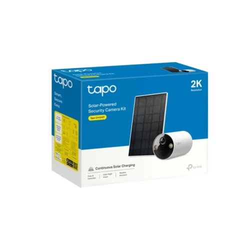 TP-LINK Camera Tapo C410 Solar Poweчервен Camera Kit