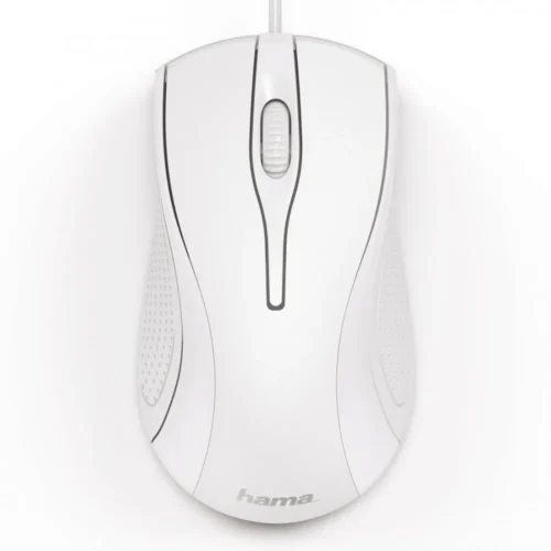 Alternative view of Hama Mouse Hama 3-button MC-200 бял