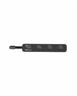 Alternative view of Anker Anker 4w1 hub USB-C 10Gbps черен