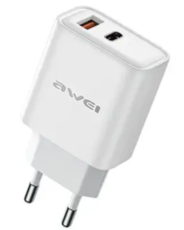AWEI Charging 22,5W GaN USB-C черен