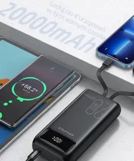 AWEI външна батерия 20000mAh P169 K 22