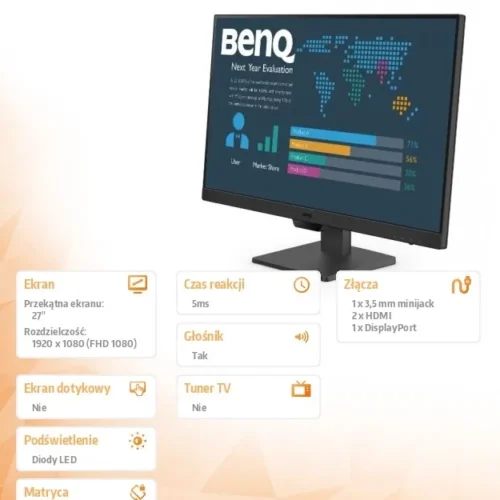 Benq Monitor 27 inches BL2790 LED 4ms/IPS/20mln:1/HDMI
