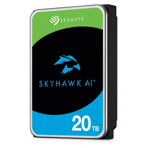 Alternative view of Seagate Hard drive SkyHawk AI 20TB 3,5 inches 512MB
