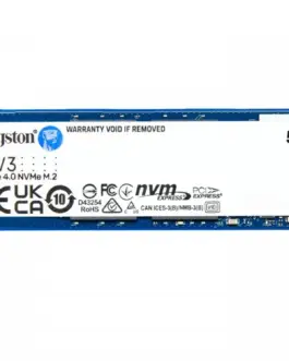 Kingston SSD NV3 500GB M.2 2280 PCI-e 4.0 NVMe 6000/2200