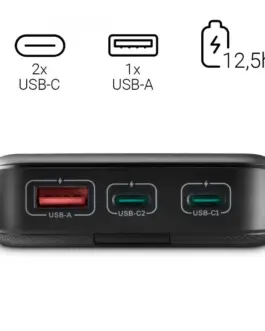 Alternative view of Hama power pack PD 10000 mAh