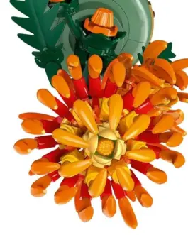 Alternative view of LEGO Chrysanthemum