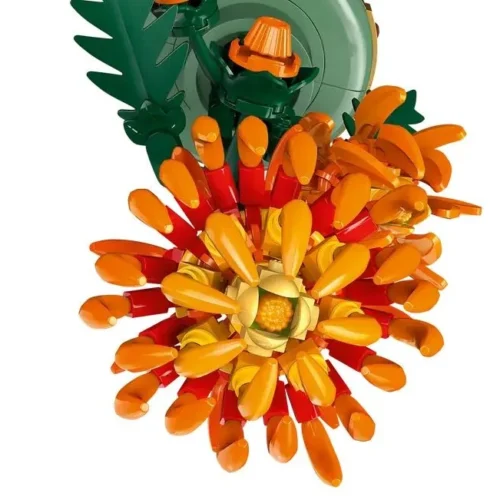 Alternative view of LEGO Chrysanthemum
