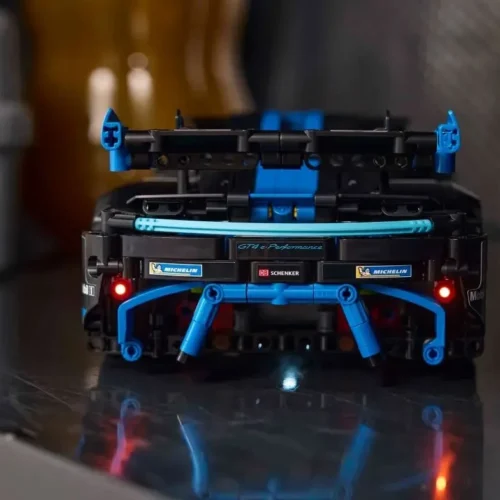 Alternative view of LEGO Porsche GT4 e-Performance Race Car