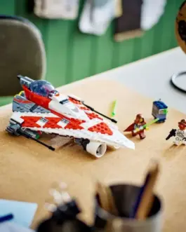 Alternative view of LEGO Klocki Star Wars 75388 Myśliwiec rycerza Jedi Boba