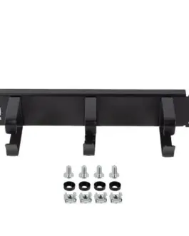 Alternative view of Lanberg кабел organizer 10 inches with 3 metal holders TYPE B черен