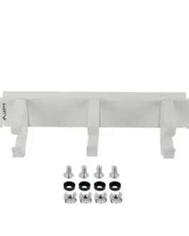 Alternative view of Lanberg кабел organizer 10 inches with 3 metal holders TYPE B сив