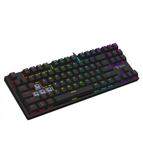 Savio Keyboard RGB Tempest X2 Outemu син