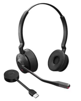 Alternative view of Jabra Headset Engage 55 SE Link 400c UC Stereo Stand