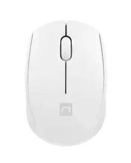 Alternative view of Natec Stork wireless optical мишка 1600 DPI бял