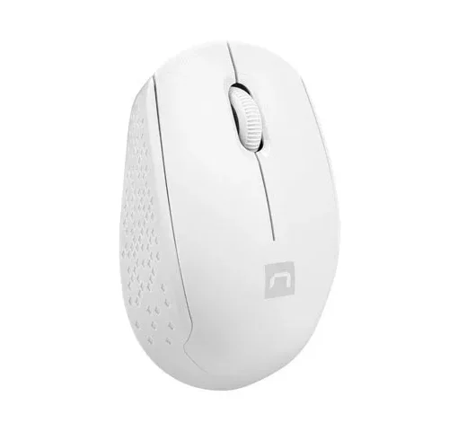 Natec Stork wireless optical mouse 1600 DPI бял