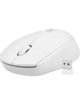 Natec Stork wireless optical мишка 1600 DPI бял