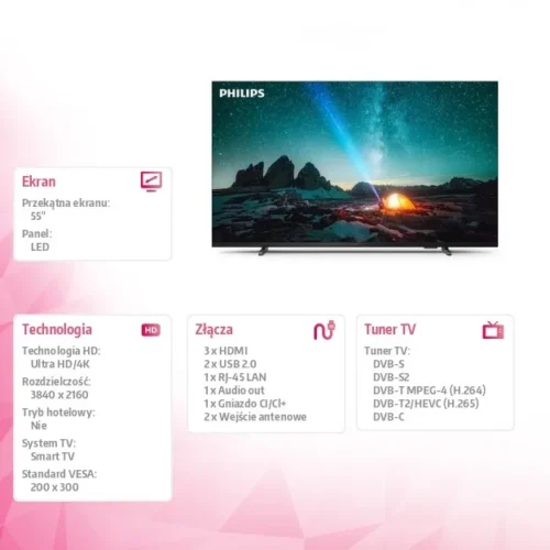 Philips TV 55 inches LED 55PUS7609/12