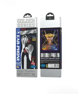 Alternative view of WEKOME Wiчервен слушалки HiFi jack 3,5mm бял