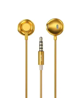 WEKOME Wiчервен слушалки jack 3,5mm gold