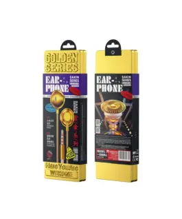 Alternative view of WEKOME Wiчервен слушалки jack 3,5mm gold