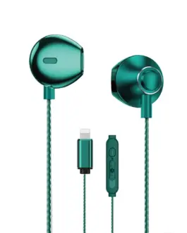 WEKOME Wiчервен слушалки HiFi Lightning зелен