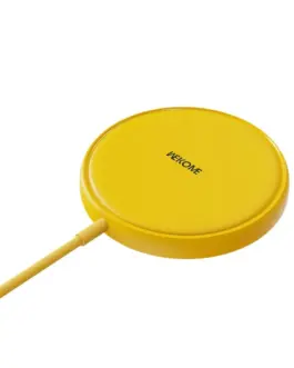 WEKOME Inductive зарядно MagSafe 15W жълт