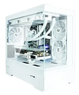 Zalman Case P30 V2 MicroATX Mini Tower 3 FansRGB бял