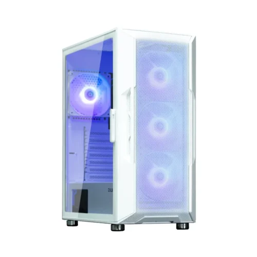 Zalman Case I3 Neo ATX Mid Tower бял ARGB fan x4